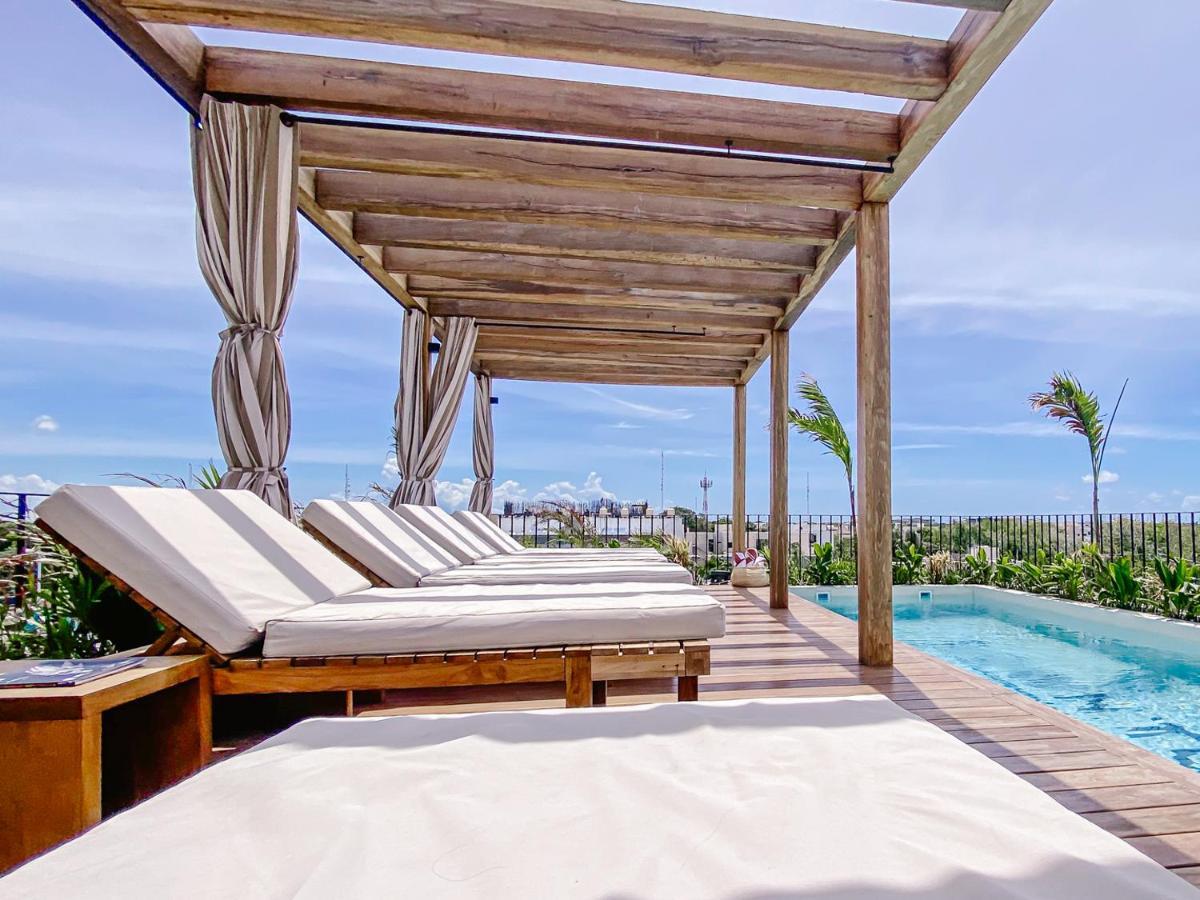 Hotel Downtown Tulum Exterior foto